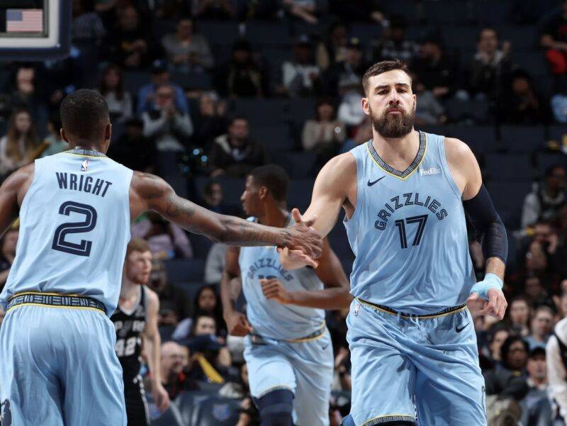  贾伦杰克逊全能数据灰熊击败鹈鹕巩固西部第四