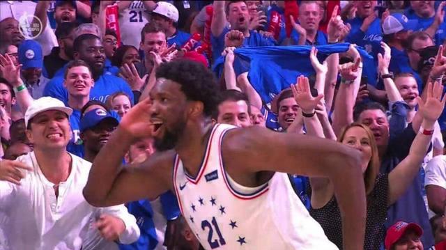  恩比德统治攻防两端七十六人轻取活塞